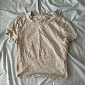Abercrombie & Fitch Light Gray Tee